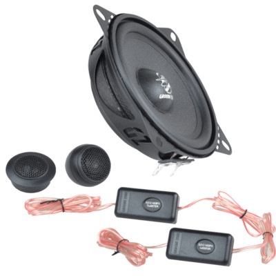 Ground Zero GZIC 400FX 100 mm 2-Wege Lautsprecher flach flat 4 Ohm 100W PAAR