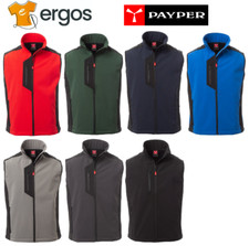 GILET Soft Shell PAYPER CORK Giubbino Smanicato Impermeabile Riflettente da Uomo
