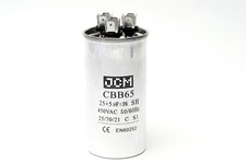 25 5 UF 450V Volt CBB65 Dual Run Capacitor Compressor Fan AC 450 VAC 450VAC MFD