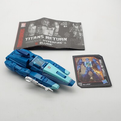 Transformers Titans Return Deluxe Class Blurr and Hyperfire