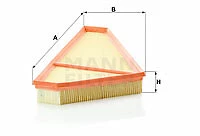 MANN-FILTER C 36 009 air filter for Jaguar