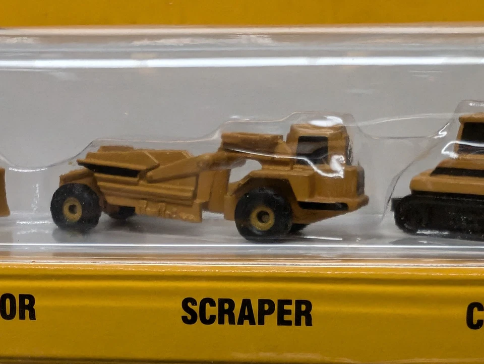 Caterpillar MicroSize строительный набор трек типа трактор/скребок/challenger новый в коробке - Изображение 3 из 4