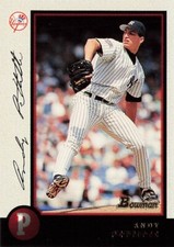 Andy Pettitte Bowman 1998 Baseball Card #3
