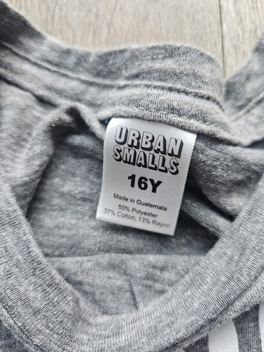 ๐ Urban Smalls Girls' Size 16Y T-Shirt "Easily Distracted by Cats" Cute Funny - Picture 4 of 5
