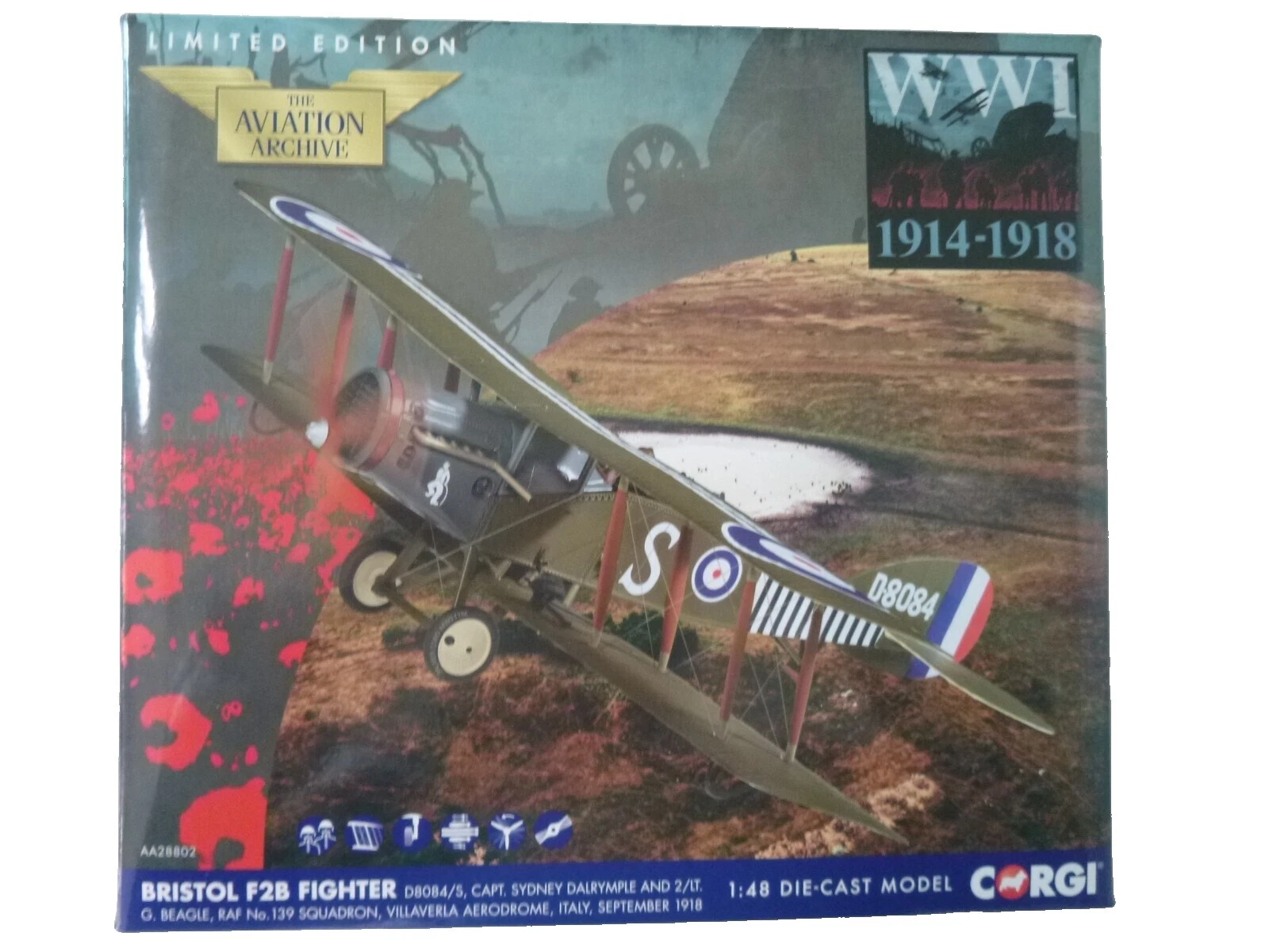 布里斯托尔压铸飞机和飞船,未开盒