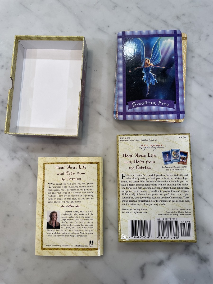 FairyOracle Card 正規品　Doreen Virtue Doreen Virtue Healing with the Fairies and Butterfly Oracle Cards