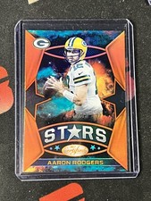 2021 Certified - Aaron Rodgers - Stars - Orange Parallel /149