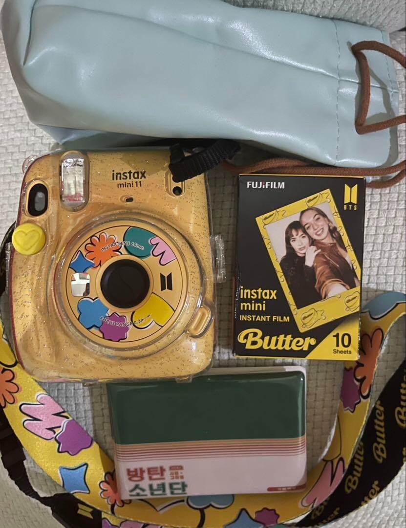 BTS Butter FUJIFILM instax Mini 11 Yellow K-POP