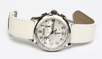Victorinox Swiss Army Ladies 241256 Chronograph Mother of Pearl