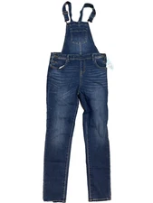 NWT Girl's Cat & Jack Super Stretch Jean Overalls Size 18 XXL