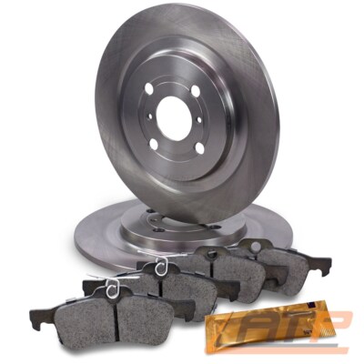 BREMSSCHEIBEN VOLL Ø278 + BREMSBELÄGE HINTEN FÜR TOYOTA YARIS P9 P13 1.0-1.4