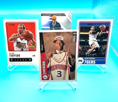 Allen Iverson Lot! UPPER DECK ROOKIE! UK