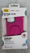 OtterBox Apple iPhone 12/iPhone 12 Pro Otter Pop Series Case - Deep Pink