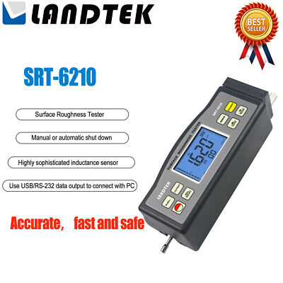 LANDTEK SRT-6210 Surface Roughness Tester Ra, Rz, Rq, Rt Surface Roughness Met K