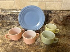 Hazel Atlas Little Hostess Set Replacement Cup Plate Sugar Creamer CHOICE