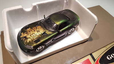 Burago Dodge Viper GTS Coupe 1 :18 Flip Flop Lack Bronze Grün