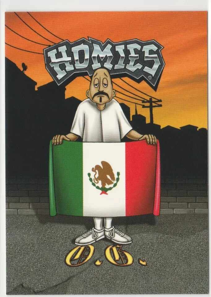 O.G. #35 Homies Swap Cards 2004 NECA Lowrider Chicano Barrio East LA