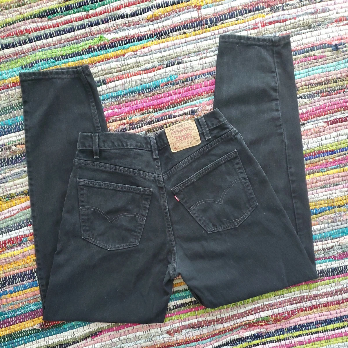 Black 560 levi jeans new arrivals
