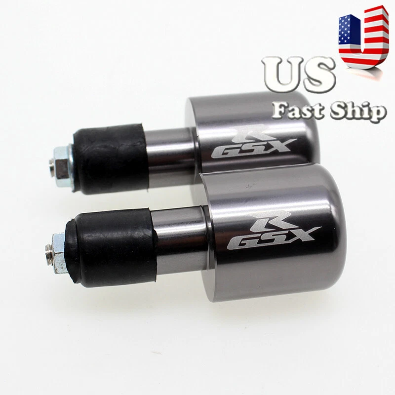 CNC 7/8'' Handlebar Bar End Slider Cap Plug GSX1300BK GSXR1000 GSXR750 GSXR600 - Image 4 of 4