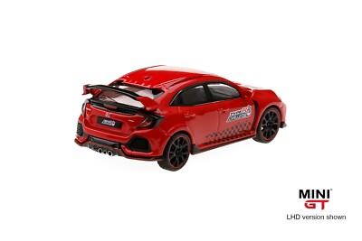 MINI GT 24 HONDA CIVIC TYPE R FK8 Time Attack 2018 1/64 TSM
