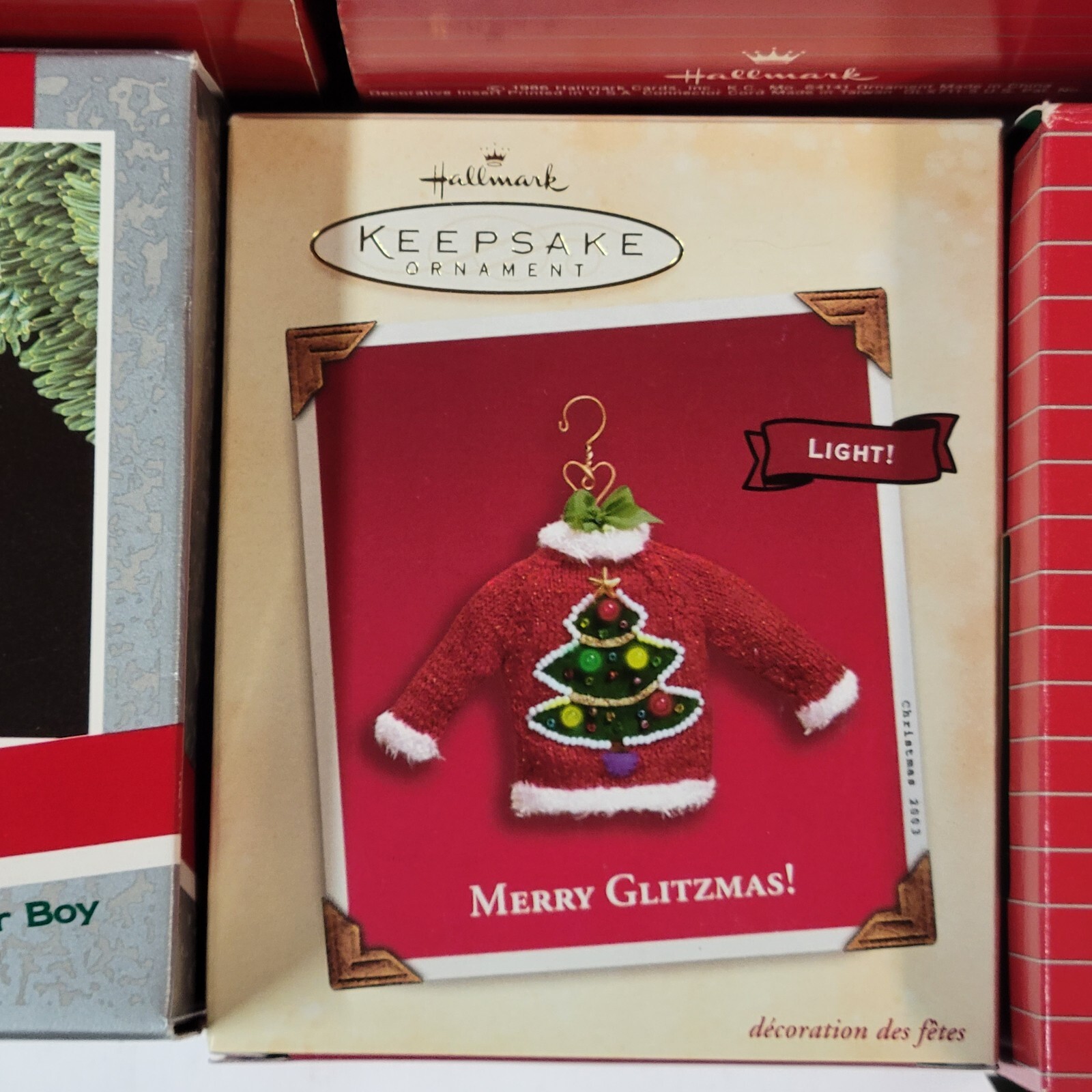 Hallmark Keepsake Magic Lighted/Light&Motion Christmas Ornaments Lot16