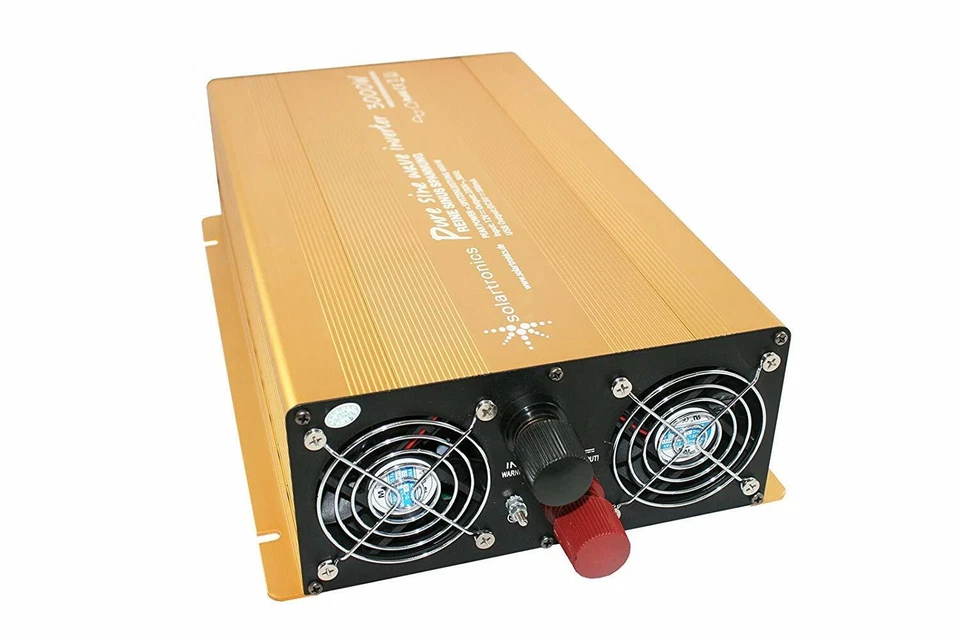 Solartronics Tensión 12V 230V 3000/6000 Vatios Simple Sinus Oro Edition - Imagen 2 de 4