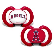 BabyFanatic - Los Angeles Angels - Officially Licensed MLB Pacifier 2-Pack