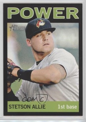 2013 Topps Heritage Minor League Edition Black 64/96 Stetson Allie #155 0v0