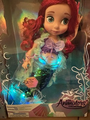 Disney Animators  Collection Ariel Puppe Badewannen-Edition Ohne OVP Neuwertig
