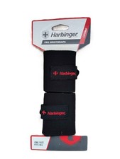 NWT Harbinger PRO Wristwraps 20" Weightlifting Support - Black, OSFA