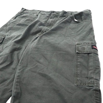 パンツ vintage dickies duck kargo pants Dickies Duck CARGO Shorts Half PANTS 40 KHAKI Cotton Relaxed