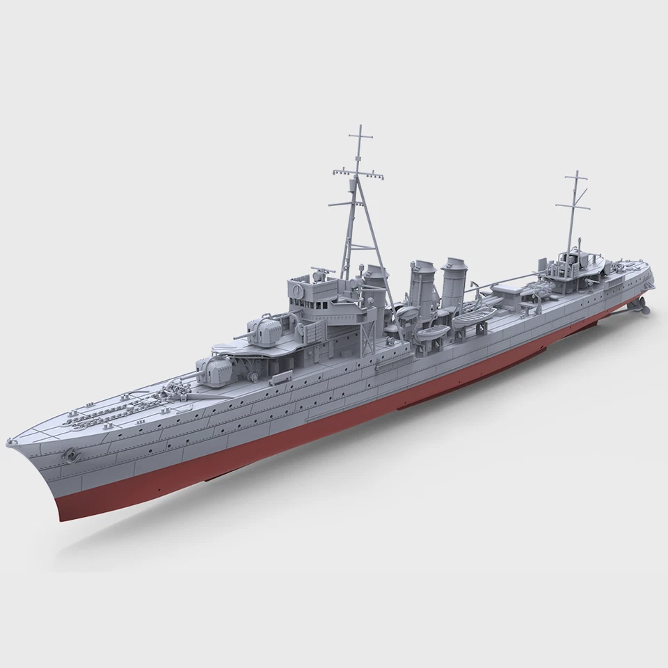 SSMODEL 1/350 Bourrasque-Class,French Destroyer Bourrasque, 1939 - Image 2 of 4