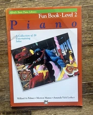 Alfred’s basic piano library fun book level two