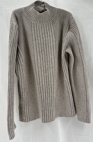Express Sweater Womens Medium Black V Neck 100% Cotton Stretch Heavy Classic - Afbeelding 1 van 10