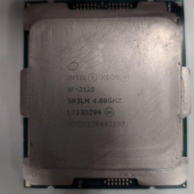 Intel Xeon W-2125 4,00GHz LGA 3647 Sockel High-Performance CPU