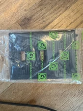 Smoothie Lines Brown Art Deco Bakelite 3-Gang Light Switch Plate Cover 1920s