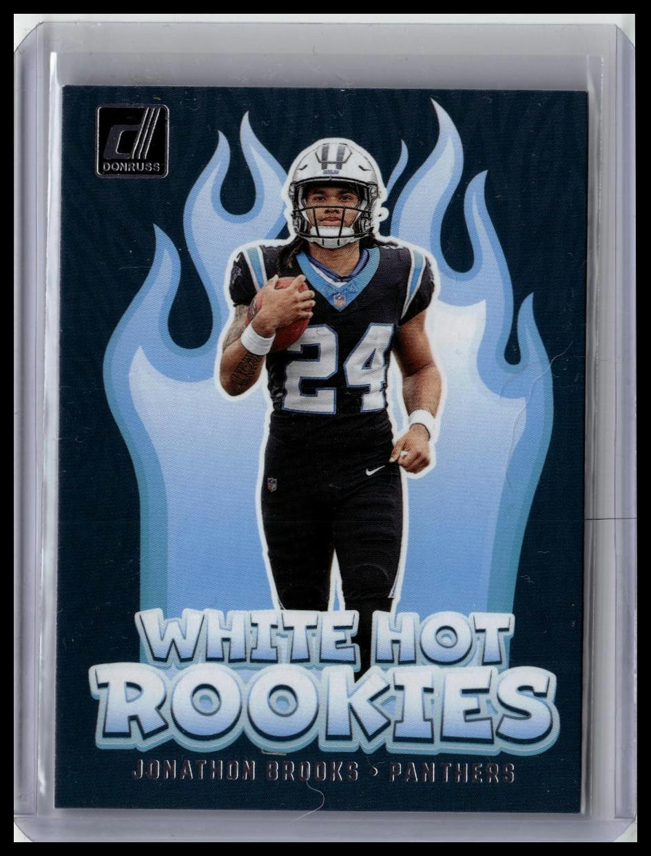 2024 Donruss #WH6 Jonathon Brooks White Hot Rookies