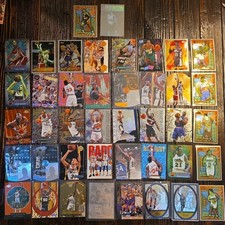 Lot of 42 1990's NBA INSERTS - Garnett, Payton, Robinson, Miller, Barkley HOF