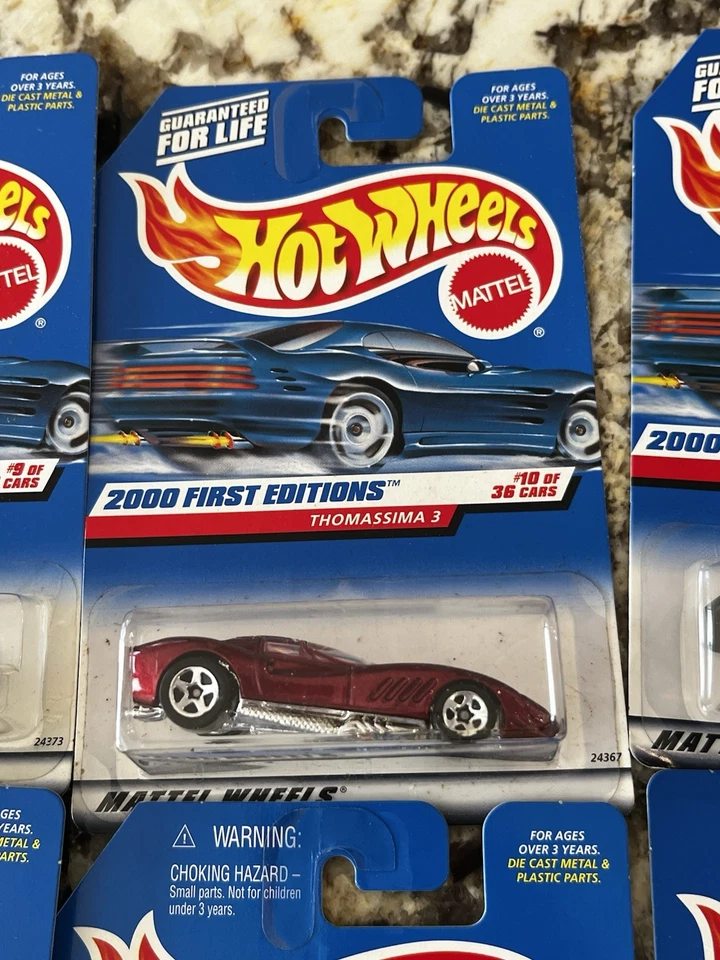 Mattel Hot Wheels 2000 First Editions #9-16 Phantastique Ferrari 333 Surf Crate - Image 4 of 4