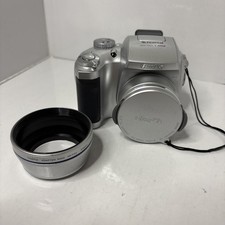 Fujifilm Finepix Digital Camera S3000 Tested and Working Silver 6x Optical zoom