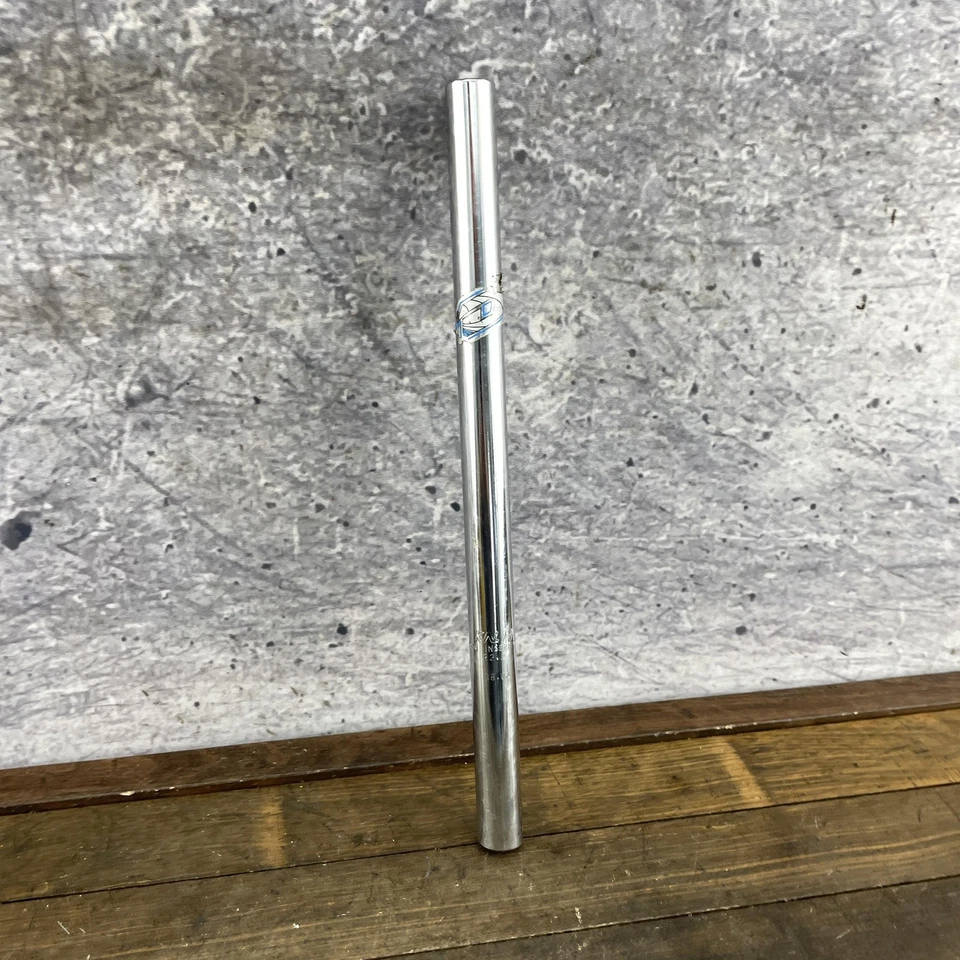 Tija de sillín vintage DYNO BMX 22,2 mm cromada tubo plateado vieja escuela 98,04 Foto 2 de 4