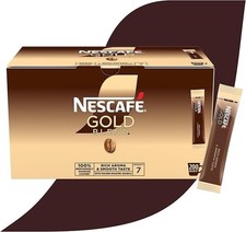 Image of 🔥NESCAFÉ Gold Blend Medium Roast Instant Coffee Sachets - 200 x 1.8g Sticks☕