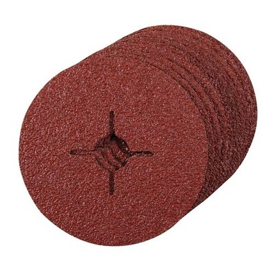 FASERSCHEIBEN, KORUND SCHLEIFMITTEL Ø125 X 22 MM - 10ER SET - hier wählen: GR