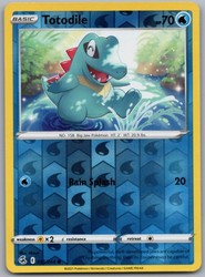 Totodile 055/264 Fusion Strike Reverse Holo Common