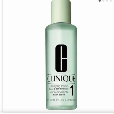 Clinique Clarifying Lotion 1 Very Dry Dry Skin 13.5 fl oz NEW Exfoliating Toner