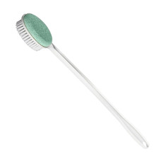 Long Handled Foot Scrub Brush With Pumice Stone