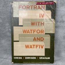 FORTRAN IV With WATFOR And WATFIV IBM Compute...