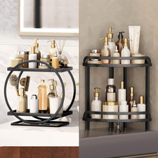 Makeup Organizer and Storage for Vanity, Bathroom Organizer Countertop, 2 Pack