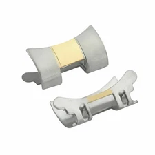 2 ENDPIECE LINK FOR OYSTER WATCH BAND ROLEX DATE DATEJUST 6700 6917 13MM TWO TON