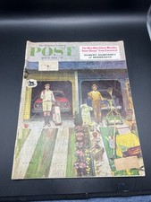 Saturday Evening Post Magazine April 25 1959 Vapor - E. E. Mayan GD Interior